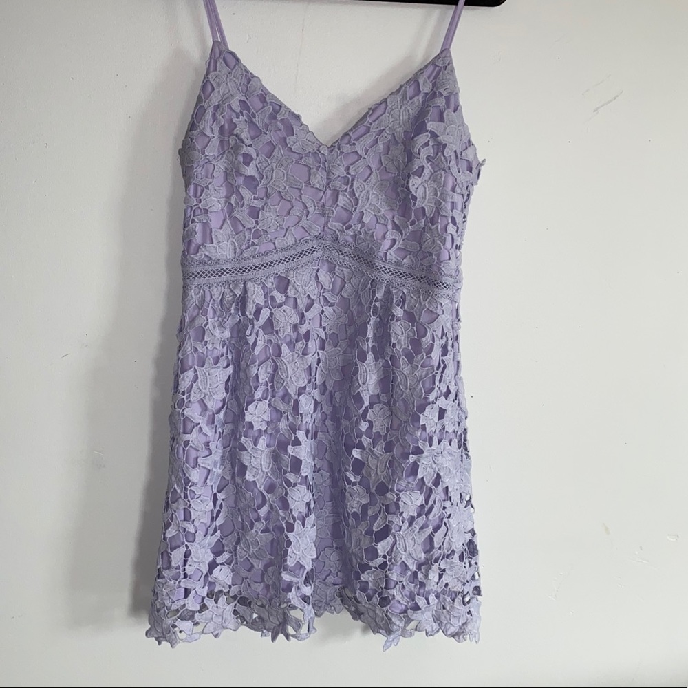 Floral lace dress